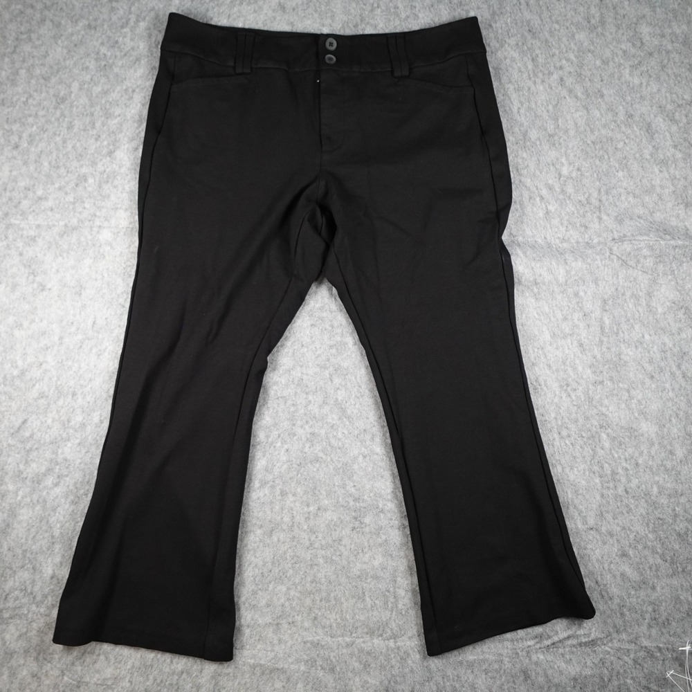 Studio by Torrid Pants Womens 22 Regular Black Trouser Boot Stretch Work Career